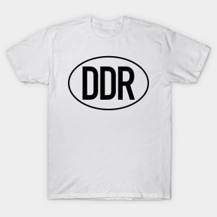 DDR license plate (single color) T-Shirt